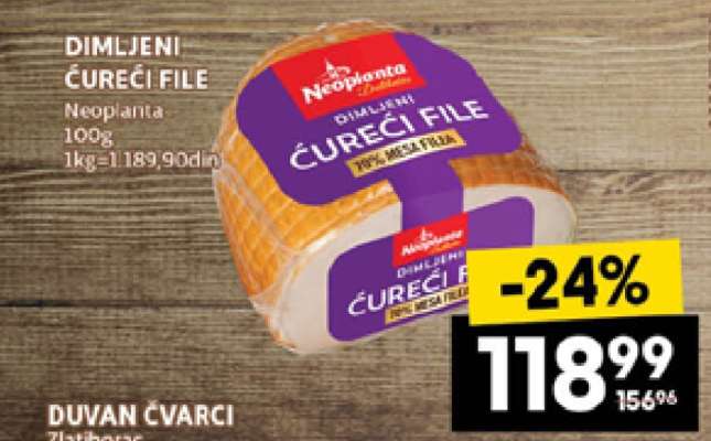 Dimljeni ćureći file