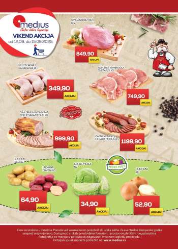Medius katalog - 12.09.2025 - 15.09.2025.
