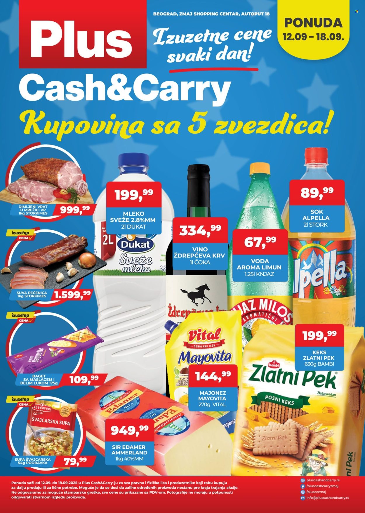 Plus Cash & Carry katalog - 12.09.2025 - 18.09.2025. Stranica 1