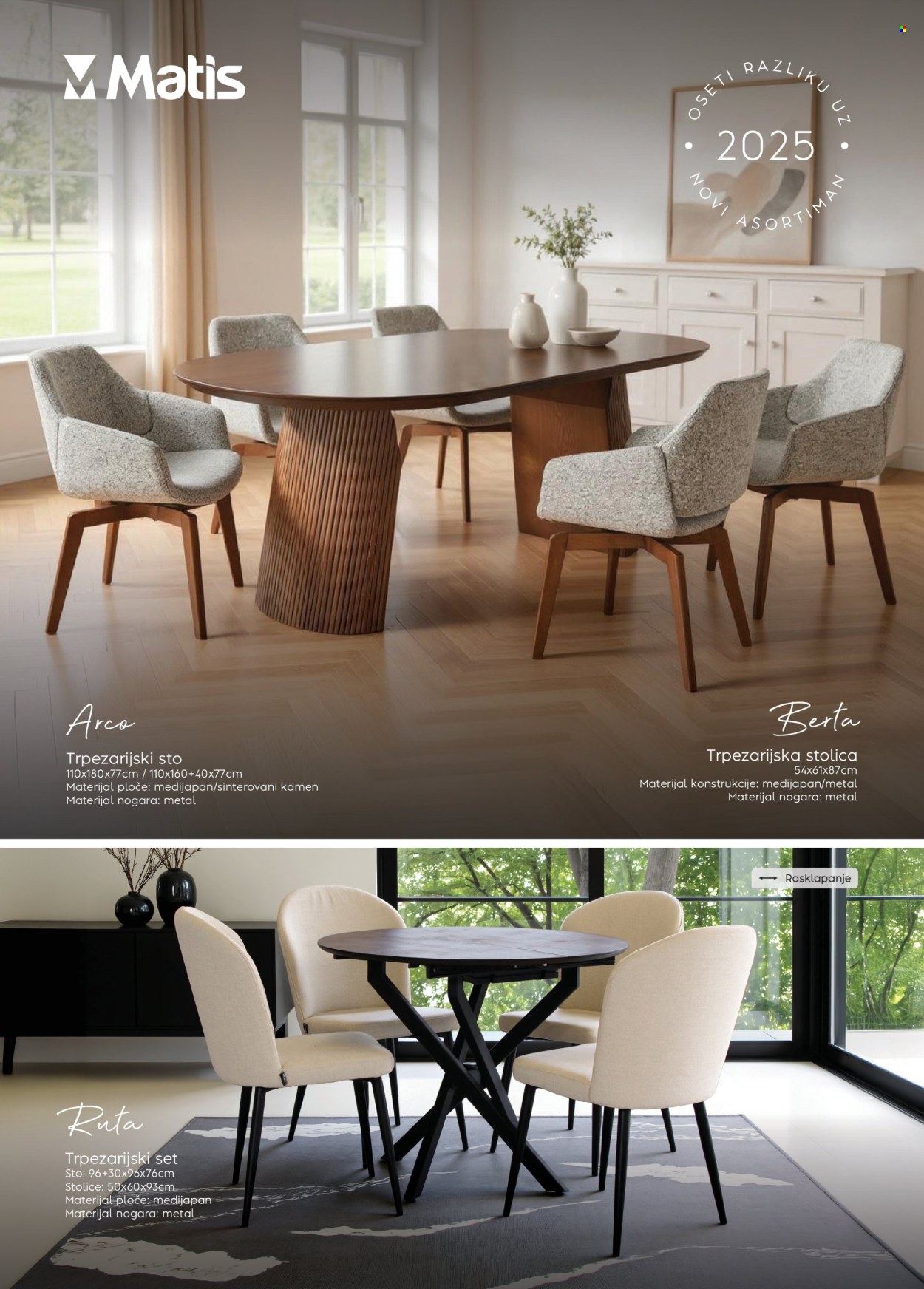 Matis katalog. Stranica 1