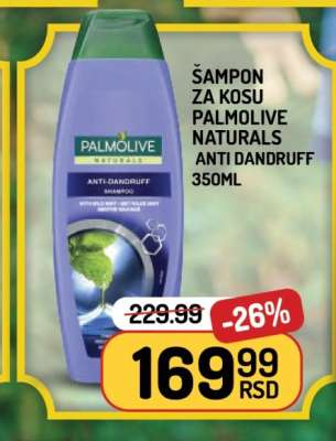 Šampon za kosu Palmolive Naturals Anti Dandruff 350ml