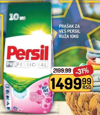 Prašak za veš Persil Ruza 10kg