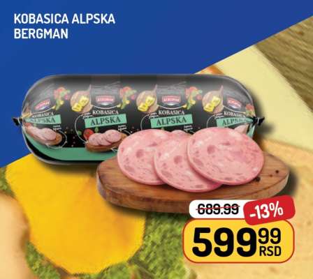 Kobasica Alpska Bergman