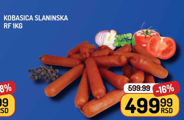 KOBASICA SLANINSKA RF 1kg