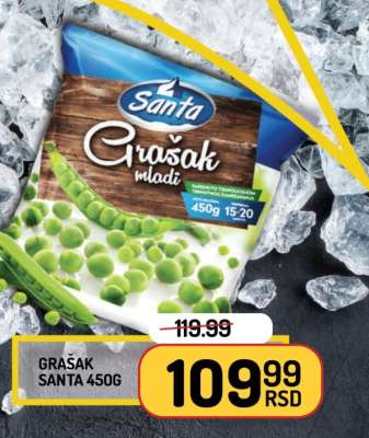Grašak Santa 450g