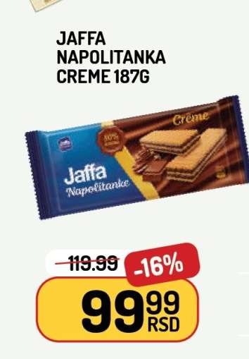 Jaffa Napolitanka Creme 187g
