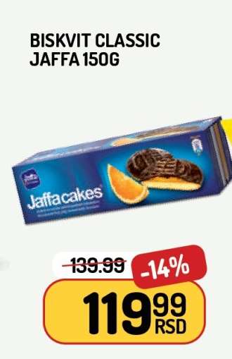 Biskvit classic Jaffa 150g