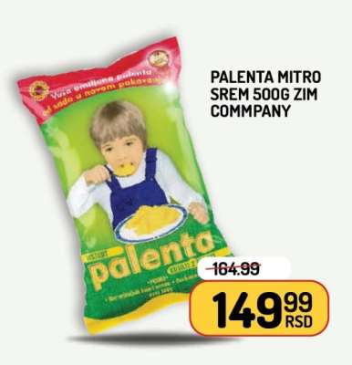 PALENTA MITRO SREM 500G ZIM COMPANY