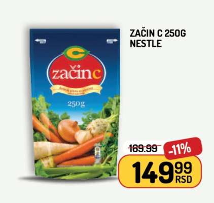 Začín C 250g Nestle