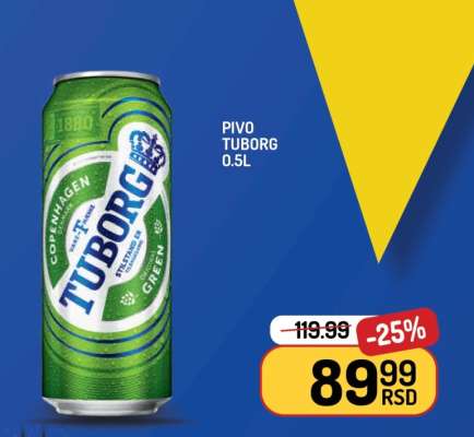 PIVO TUBORG 0,5l