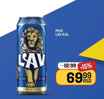 Pivo Lav 0,5l