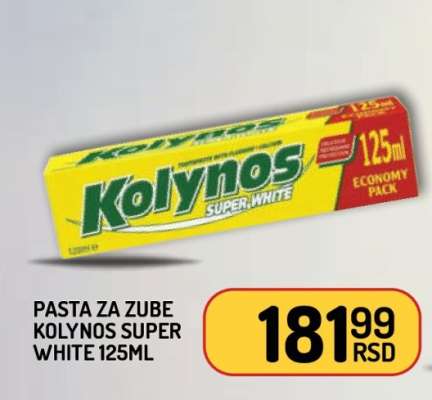 Kolynos Super White 125ml