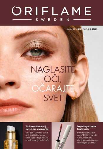 Oriflame katalog - 14.09.2025 - 07.10.2025.