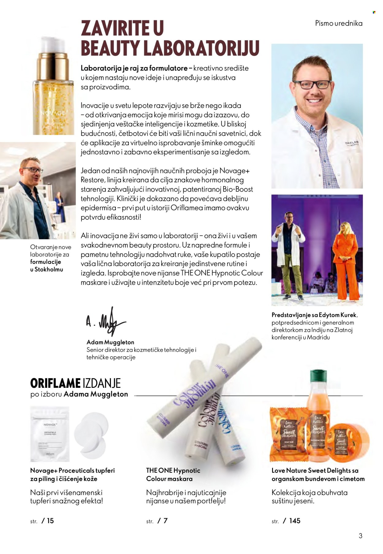 Oriflame katalog - 14.09.2025 - 07.10.2025. Stranica 3