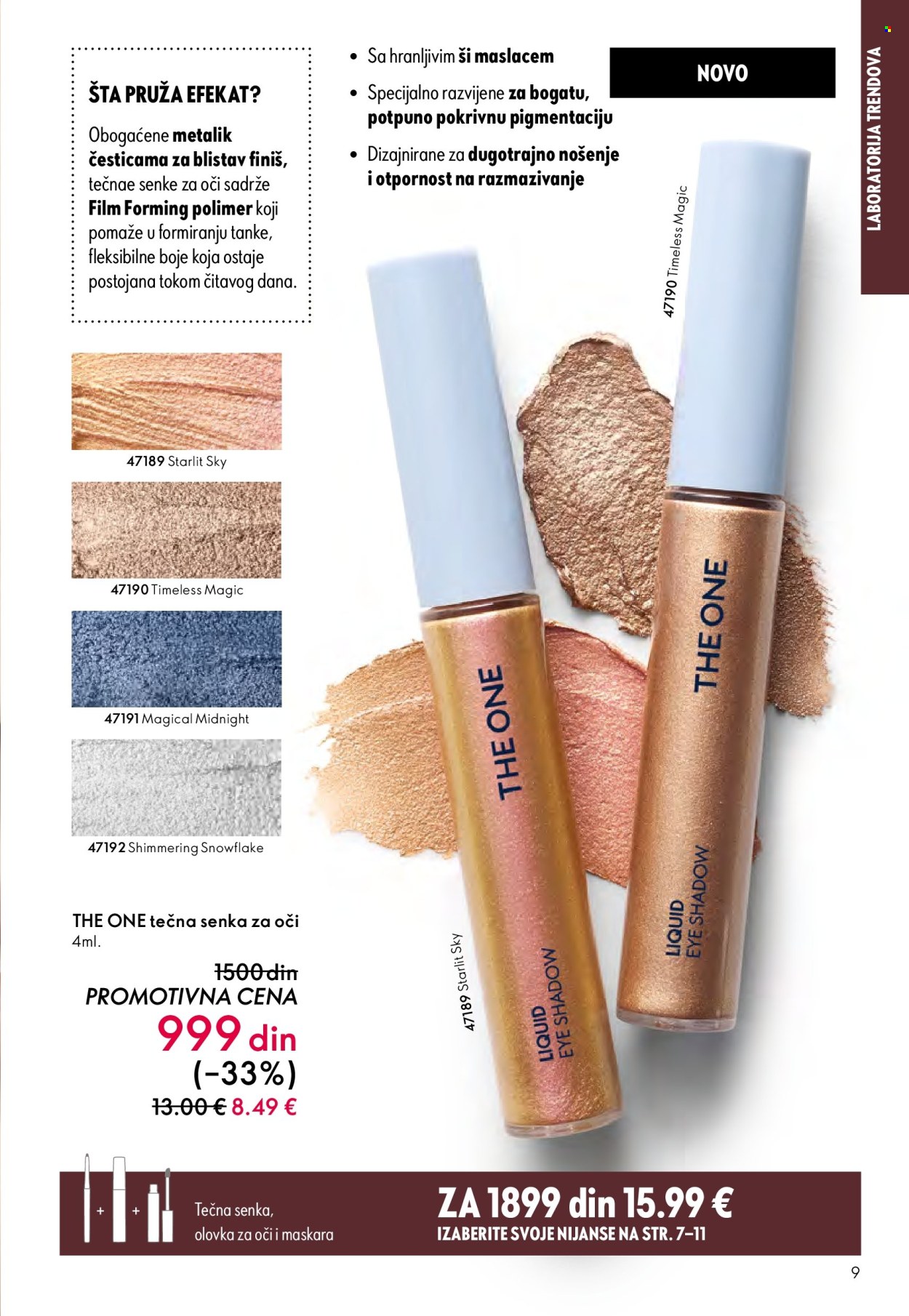 Oriflame katalog - 14.09.2025 - 07.10.2025. Stranica 9