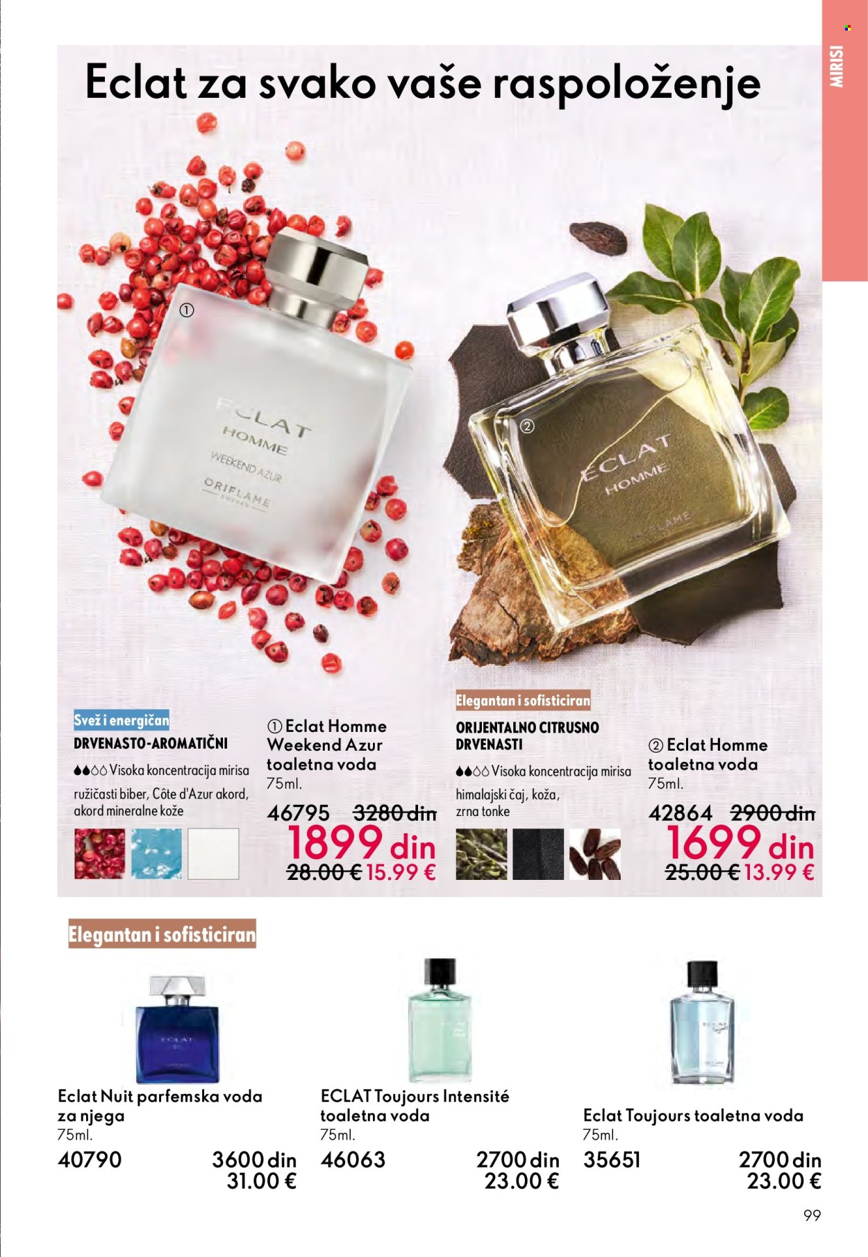 Oriflame katalog - 14.09.2025 - 07.10.2025. Stranica 99
