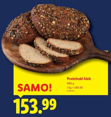 Proteinski hleb