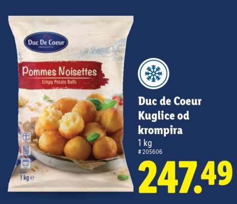 Duc de Coeur Kuglice od krompira