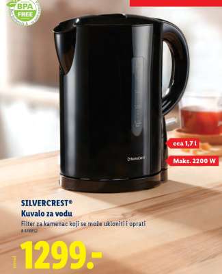 SILVERCREST Kuvalo za vodu