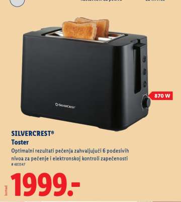SILVERCREST Toster
