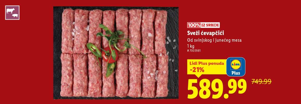 Sveži ćevapčići