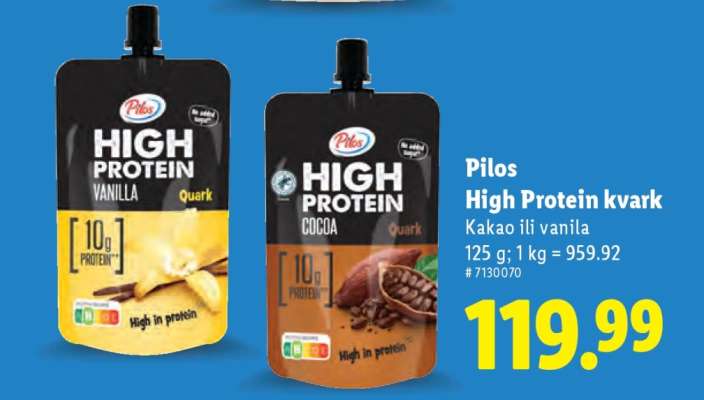 Pilos High Protein kvark