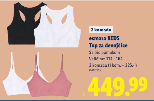 esmara KIDS Top za devojčice