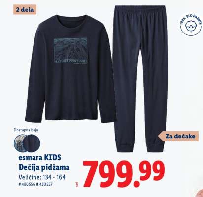 esmera KIDS Dečija pidžama