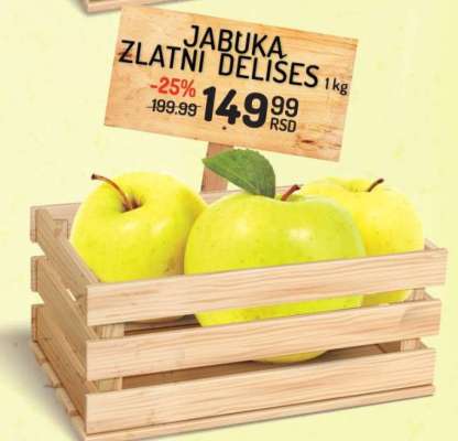 Jabuka zlatni delišes
