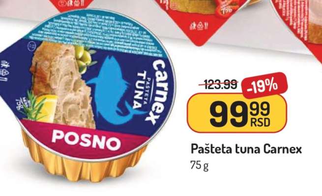 Pašteta tuna Carnex