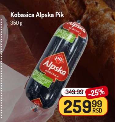 Kobasica Alpska Pik