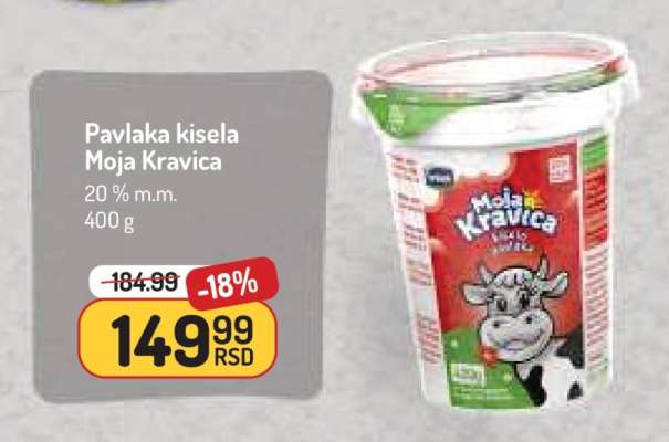 Pavlaka kisela Moja Kravica