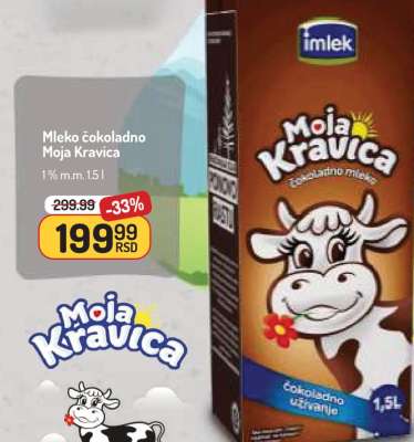 Mleko čokoladno Moja Kravica