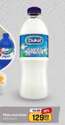 Mleko sveže Dukat