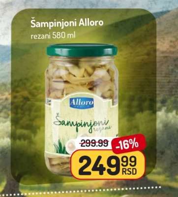 Šampinjoni Alloro