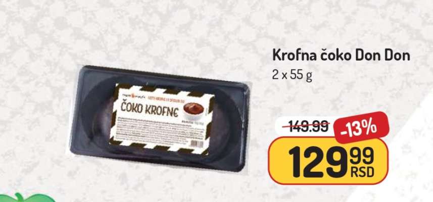 Krofna čoko Don Don