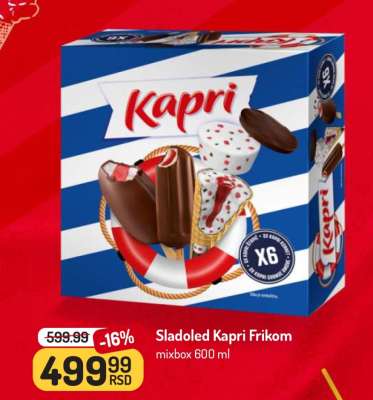 Sladoled Kapri Frikom