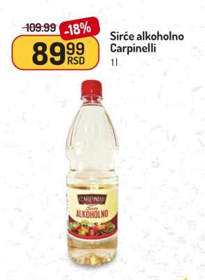 Sirće alkoholno Carpinelli