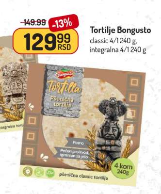 Tortilje Bongusto