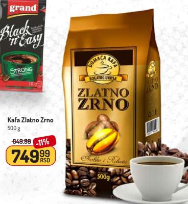 Kafa Zlatno Zrno