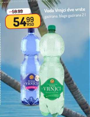 Voda Vrnci dve vrste
