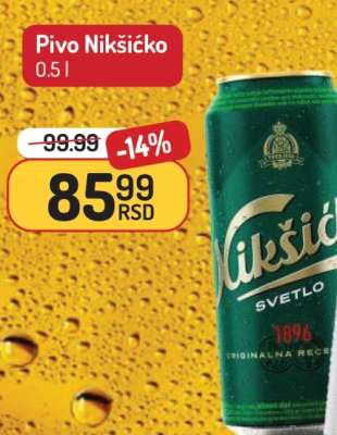 Pivo Nikšičko 0.5 l