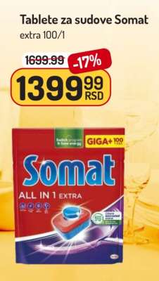 Tablete za sudove Somat