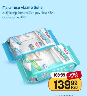 Maramice vlažne Bella