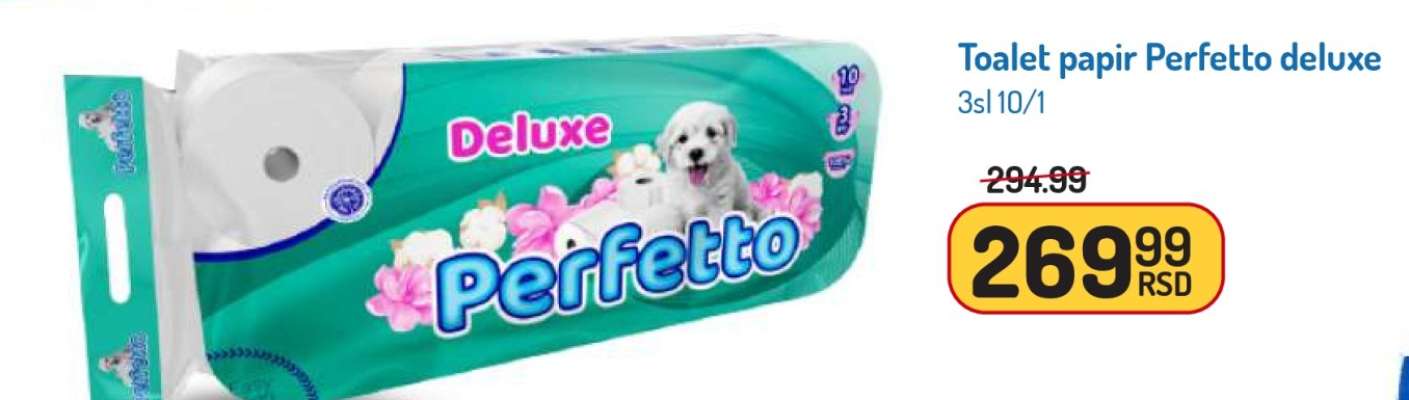 TOALET PAPIR PERFETTO DELUXE