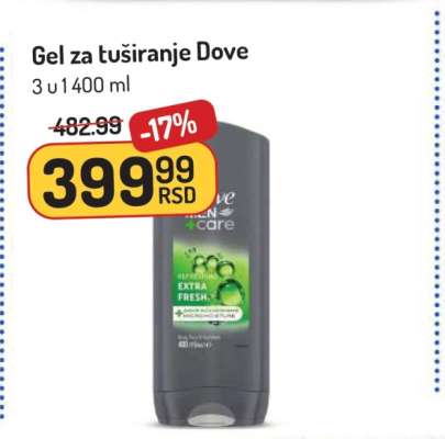 Gel za tuširanje Dove