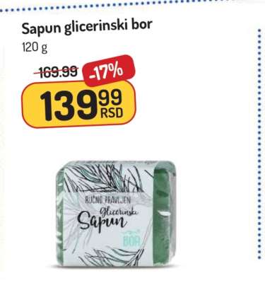 Sapun Glicerinski bor