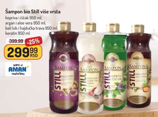 Šampon bio Still više vrsta
