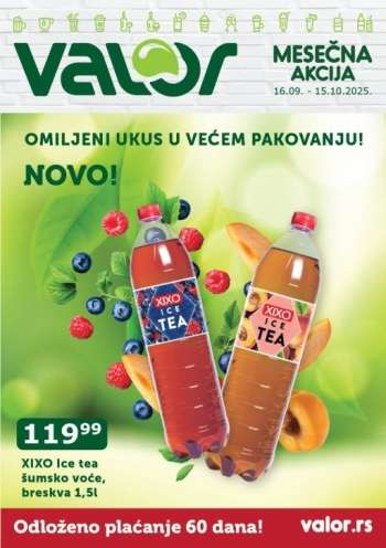 Valor katalog - 16.09.2025 - 15.10.2025.