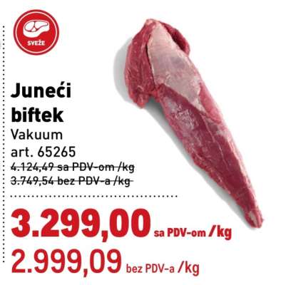 Juneći biftek